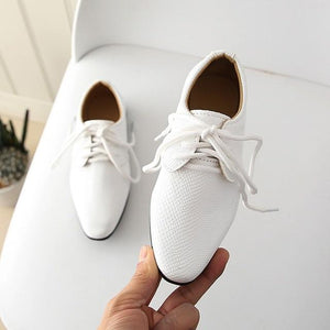 Little Bumper Kids Shoes White / 30 / United States Leather Casual Shoes for School Children