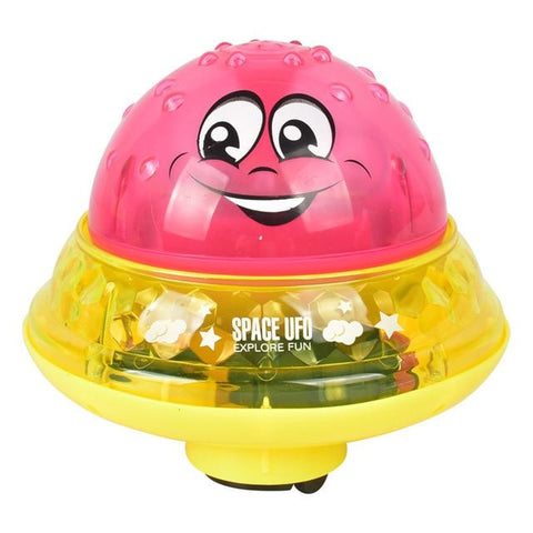 Image of Little Bumper Kids Toys 04 red and yellow / United States Electric Sprinkler Water Spray Lamp Toy
