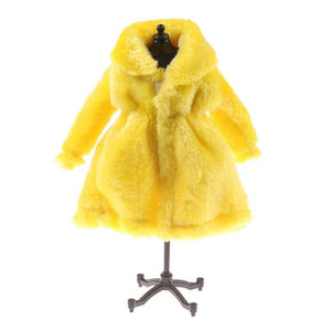 Little Bumper Kids Toys 1 / United States Fur Coat Mini Clothes For Barbie Dolls
