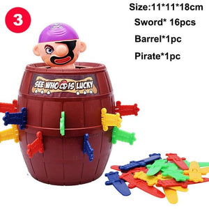 Little Bumper Kids Toys 11x11x18cm Jokes Tricky Pirate Barrel Game