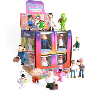 Little Bumper Kids Toys 12 pcs FOX Animation Action Figures Set w/ Window Assortment Box