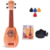 Little Bumper Kids Toys 17" Burlywood Ukulele Musical Instrument for Kids with Tutorial