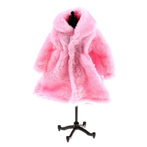 Image of Little Bumper Kids Toys 4 / United States Fur Coat Mini Clothes For Barbie Dolls