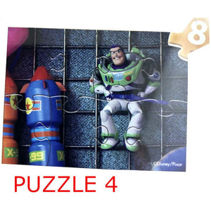 Little Bumper Kids Toys 5-Pack "Toy Story 4" Wooden Puzzles