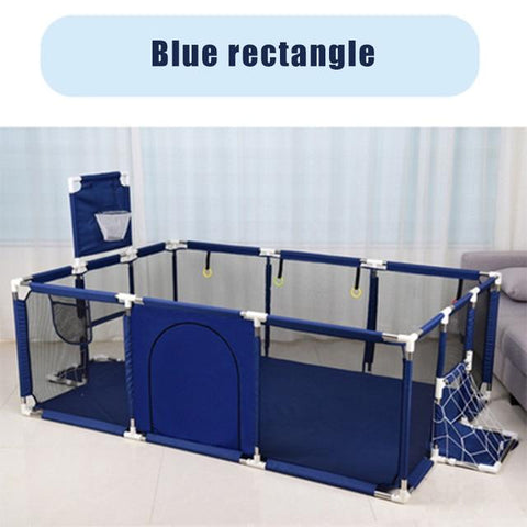 Image of Little Bumper Kids Toys Blue Rectangle / United States Dry Ball Pool