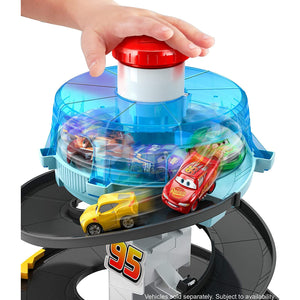 Little Bumper Kids Toys "Cars" Mini Racers Spinning Race Track