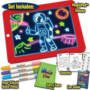 Little Bumper Kids Toys Deluxe LED Drawing Magic Pad