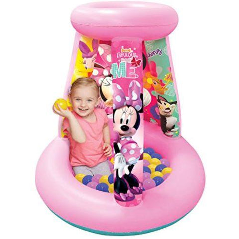 Image of Little Bumper Kids Toys Inflatable Minnie Mouse Ball Pit
