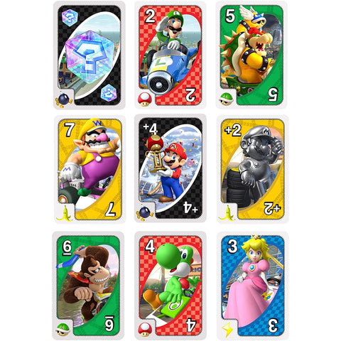 Image of Little Bumper Kids Toys Mario-Kart UNO Card Game