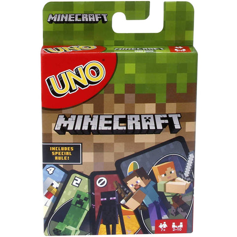 Image of Little Bumper Kids Toys Minecraft Uno Card Game