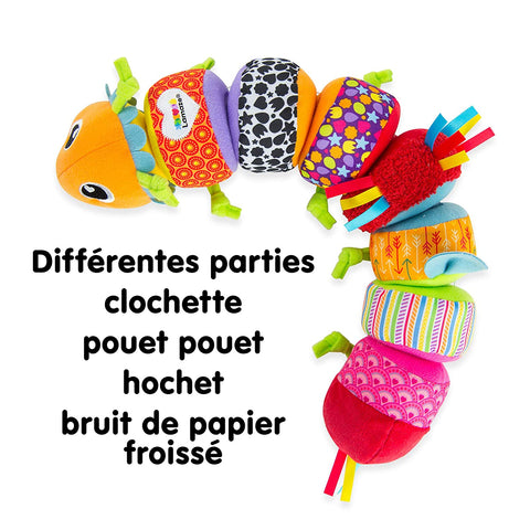 Image of Little Bumper Kids Toys Multi Parts Mix & Match Caterpillar Soft Toy