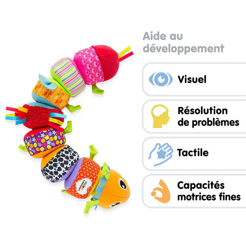 Image of Little Bumper Kids Toys Multi Parts Mix & Match Caterpillar Soft Toy