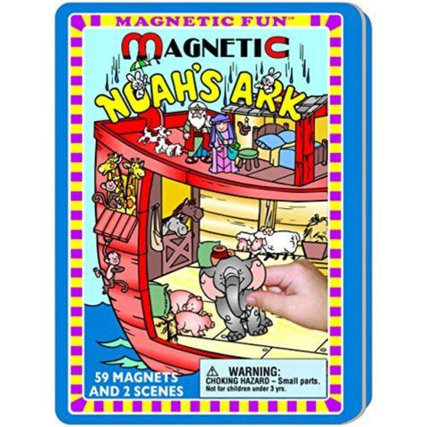 Image of Little Bumper Kids Toys Noah's Ark Fun Magnetic Tin for Kids