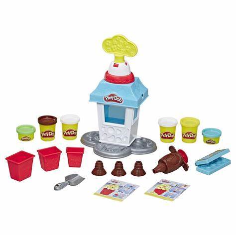 Image of Little Bumper Kids Toys "Popcorn Party" Play-Doh Play Set