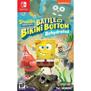 Little Bumper Kids Toys Spongebob Squarepants: Battle for Bikini Bottom Video Game for Nintendo Switch