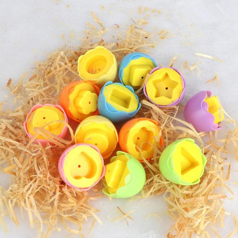 Image of Little Bumper Kids Toys United States / 6pcs Colorful Eggs Eggs 3D Puzzle Game For Children