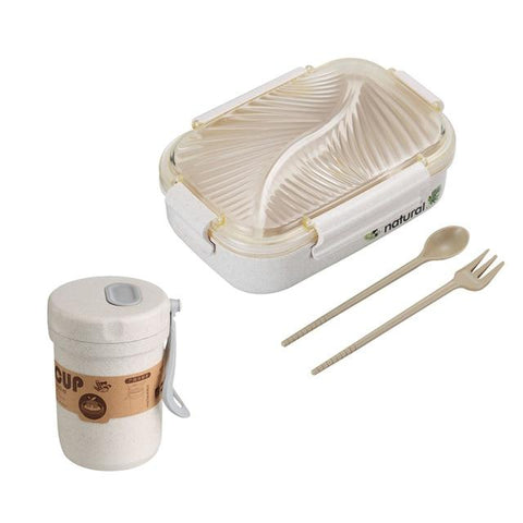 Little Bumper Kitchen Dining Beige-SoupCup-2 / United States Bento Box Storage Container with Soup Cup Set (Available Individually)