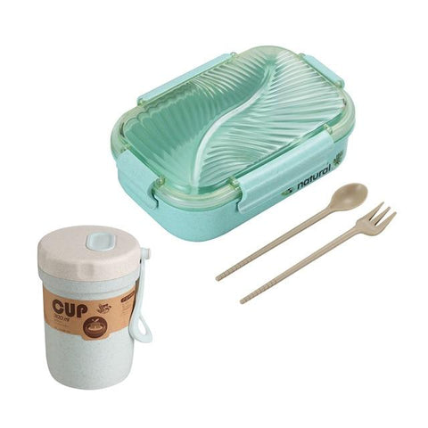 Image of Little Bumper Kitchen Dining Green-SoupCup-2 / United States Bento Box Storage Container with Soup Cup Set (Available Individually)