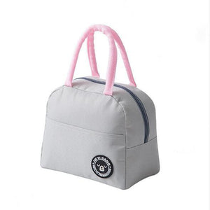 Little Bumper Kitchen Dining grey Printed Portable Cooler Insulated Lunch Box