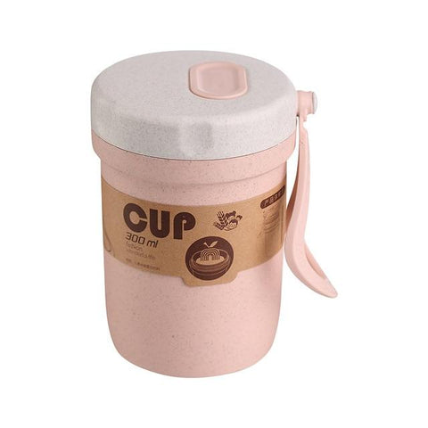 Image of Little Bumper Kitchen Dining SoupCup-Pink / United States Bento Box Storage Container with Soup Cup Set (Available Individually)