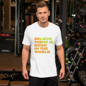 Little Bumper S Be the Good in the World Short-Sleeve Unisex T-Shirt