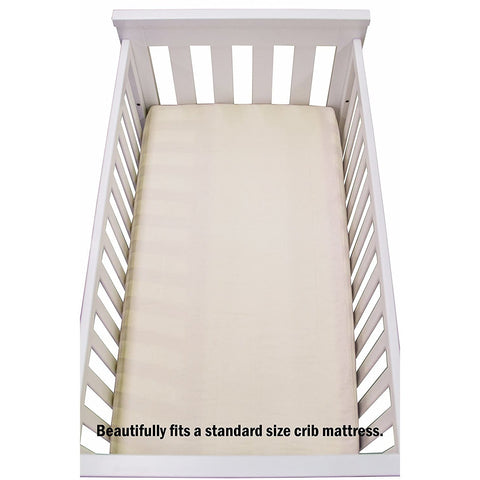 Image of Little Bumper Safety I'm A Little Teapot Organic Crib Mattress Soft Cotton Pad Protector