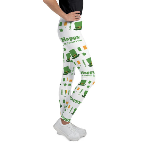 Image of Little Bumper St. Patrick's Day Youth Leggings