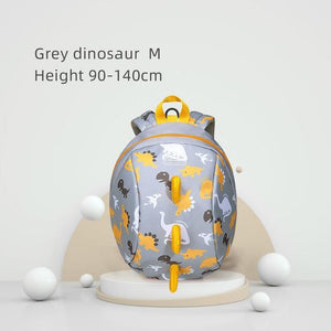 Little Bumper Toddler Tee Grey dinosaur M 3D Cartoon Toddler Backpack