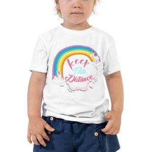 Little Bumper Toddler Tee White / 2T Keep the Distance Toddler Tee