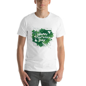 Little Bumper White / M Happy St. Patrick's Day Short-Sleeve Unisex T-Shirt