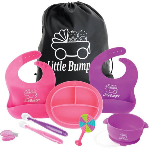Image of Little Bumper Silicone Baby Feeding Set