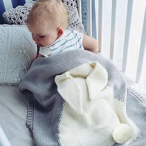 Big Rabbit Ear Newborn Baby Blankets