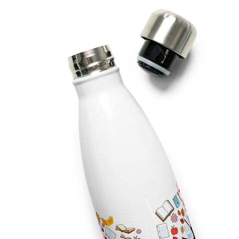"Read the Syllabus" Stainless Steel Water Bottle