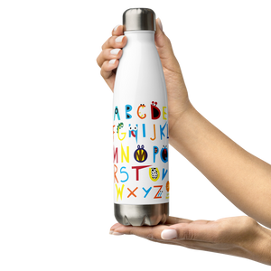 Little Bumper Stainless Steel Water Bottle "Learning is Fun!"