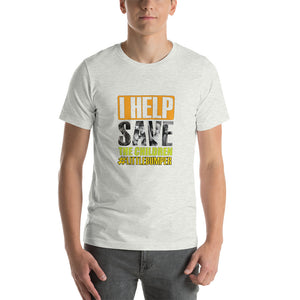I help Save The Children Short-Sleeve Unisex T-Shirt